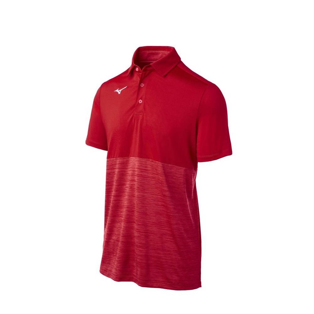 Mizuno Men's Alpha Polo Red (530052-ZQO)